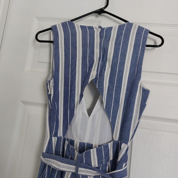 NWOT Never Worn Revolve Tularosa Striped Reese Jumpsuit XS - Picture 8 of 10